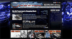 Desktop Screenshot of bigkidpowersports.com