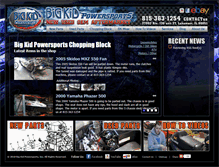 Tablet Screenshot of bigkidpowersports.com